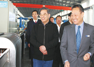 第十一届全国政协副主席李金华考察808PAY钱包科技