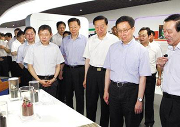 国家副主席，原中央政治局常委， 时任上海市委书记韩正考察808PAY钱包科技